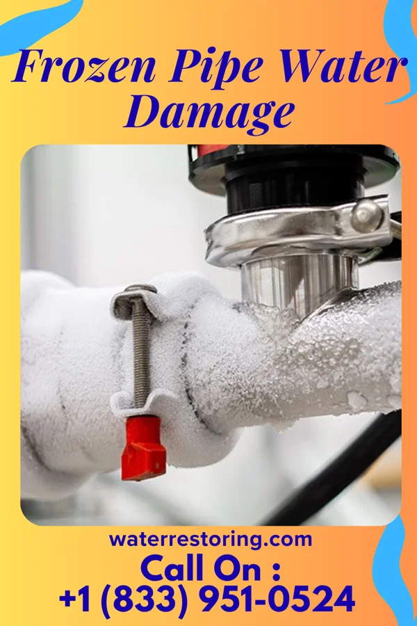 Frozen Pipe Water Damage in Coopersville, MI